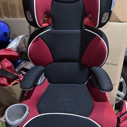 3- Infant And Toddler Car Seats For Sale And 1- High Chair