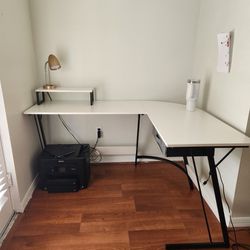 Computer Desk With Drawer