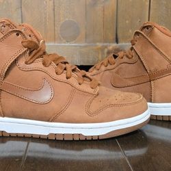 Nike Dunk Premium High Pecan Women's size 5.5