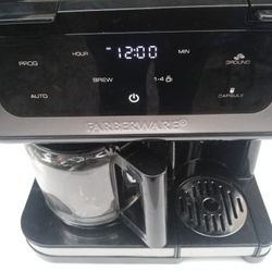 Farberware Dual-Brew 12 Cup Coffee Maker with 2 Different Size K-Cup Pods