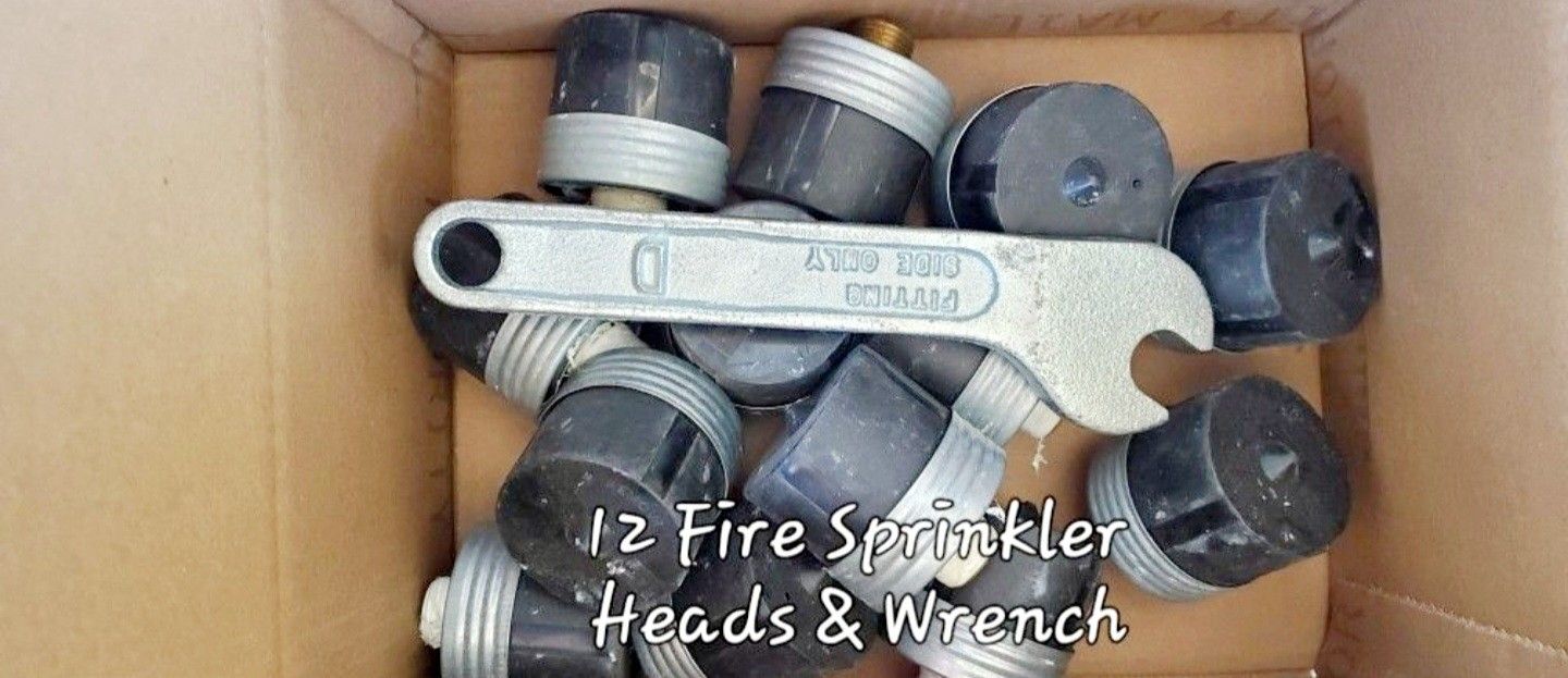 Fire Sprinkler Head With Wrench