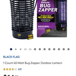 40 Watt Bug zapper outdoor lantern, 1 count