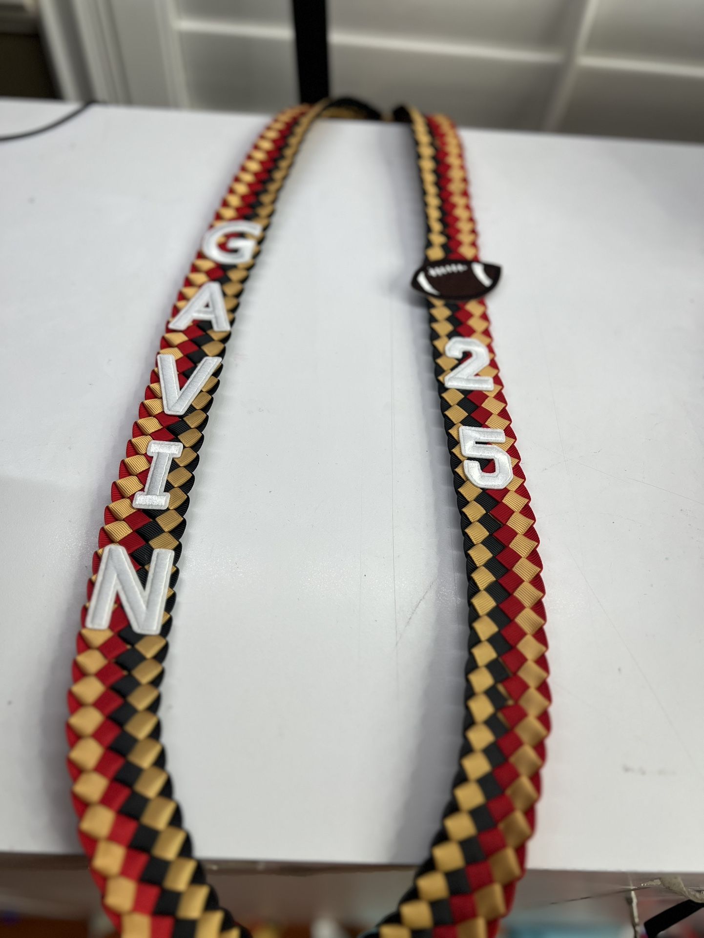 Double ribbon Graduation lei 2025 Personalized / Sash