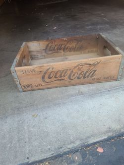 Old Coca-Cola crate