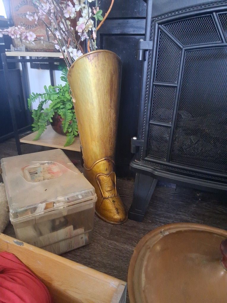 Large Boot Vase