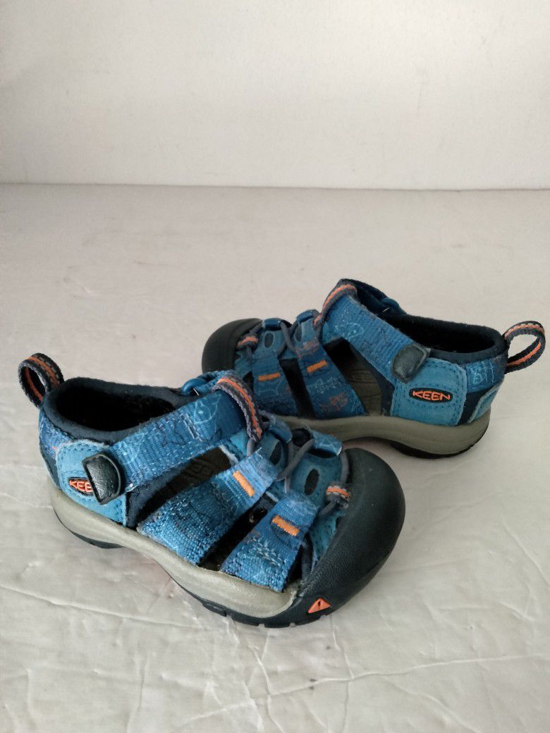 KEEN Toddler Size 4 Newport H2 Hiking Sport Sandals Blue 