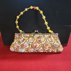 Vintage Beaded Evening Purse