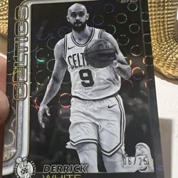 Derrick White 6/25 Topps 2025