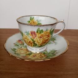 Yellow Flower Teacup