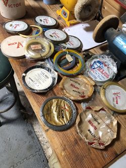Tennis Vintage Gut String And Vintage Can