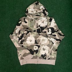 Bape x denim tears zip up and shorts