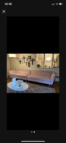 Beautiful pink couch