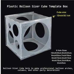 Balloon Sizer For Birthday Party Celebration Events