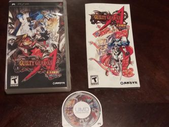 Guilty Gear XX Accent Core Plus PSP game