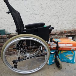 New Wheelchair, New Portable Twin Mattress, L/XL Briefs 