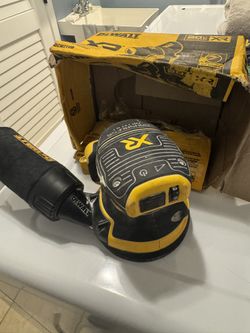 DEWALT XR 20-Volt Orbital Sander Brushless Variable Speed Random with Dust Management 2024