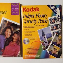 KODAK Inkjet Photo Paper $15
