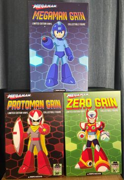 Megaman 15 inch fiures