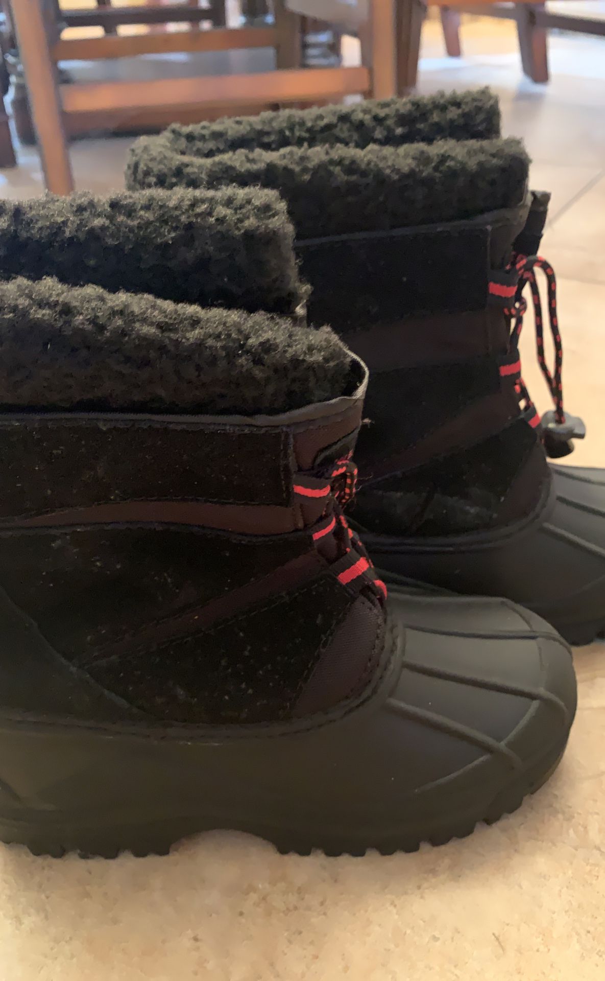 Snow Boots- Size 1 kids