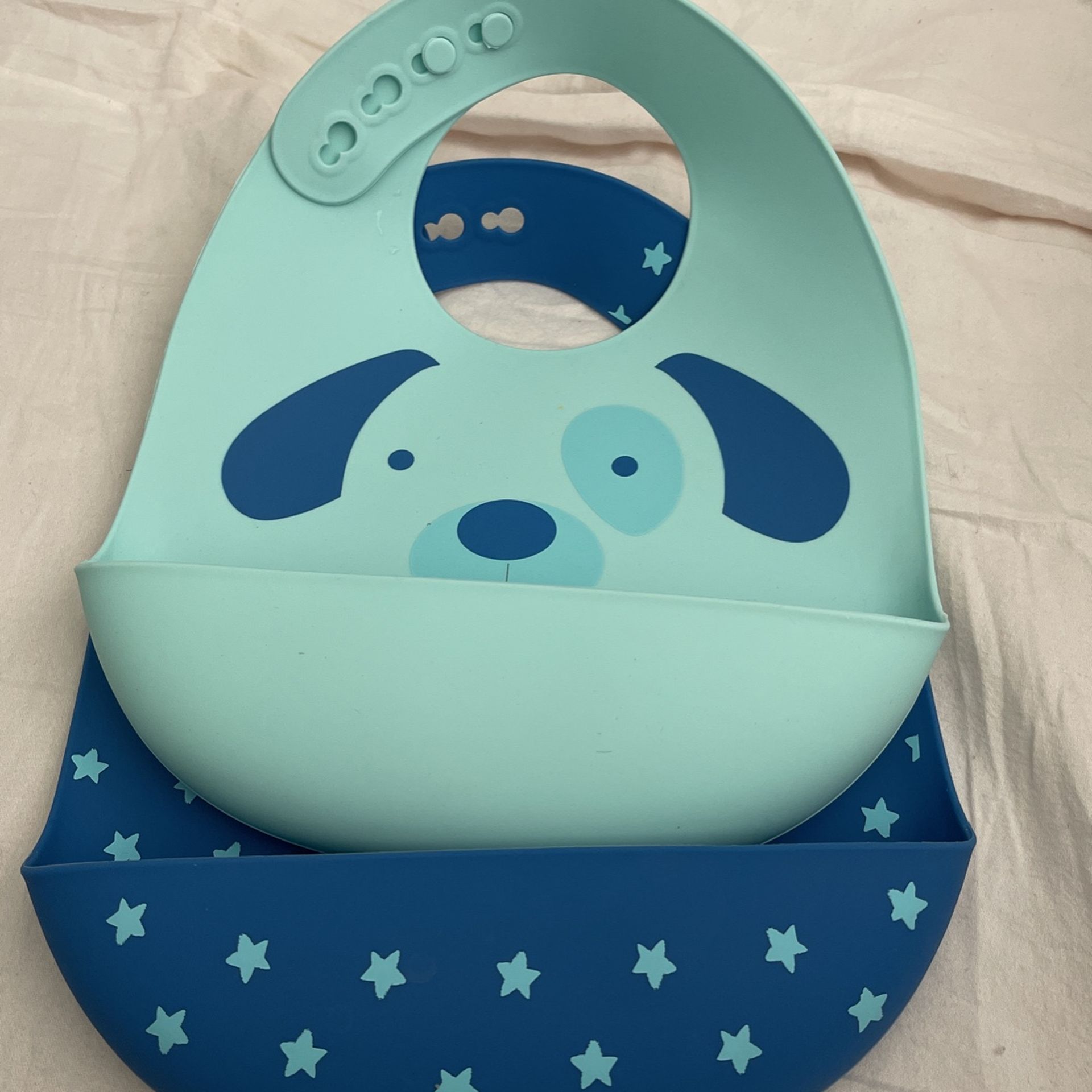 4 Cloud, Island, Silicone Bibs