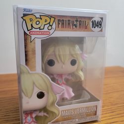 Funko POP! Fairy Tail Mavis Vermillion #1049 w/Protective Case