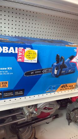 14 inch chainsaw kobalt