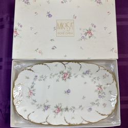 Mikasa Remembrance Butter Tray in Box