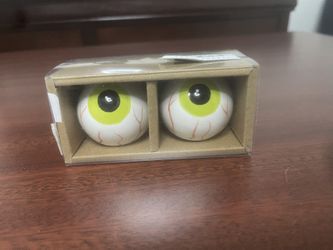 Halloween Eyeball Salt & Pepper Shakers