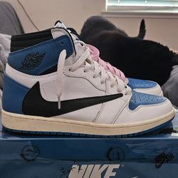 Jordan 1 travis x fragment r3p