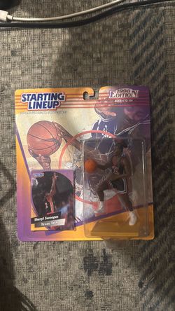 Starting lineup Sheryl Swoops card and figure WNBA 1998