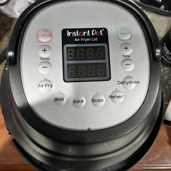 InstaPot Air Fryer Top 