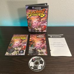 Super Mario Strikers (Nintendo GameCube, 2005) Complete CIB with Manual Tested
