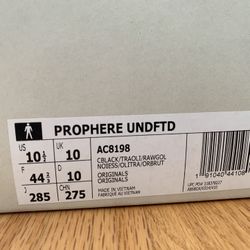 ADIDAS PROPHERE X UNDFTD SIZE 10.5
