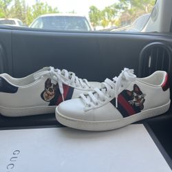Gucci Year Of The Dog Ace Sneakers 