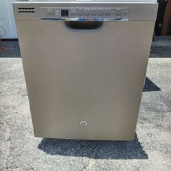 Like New GE Slate Dishwasher Works Perfect With Warranty