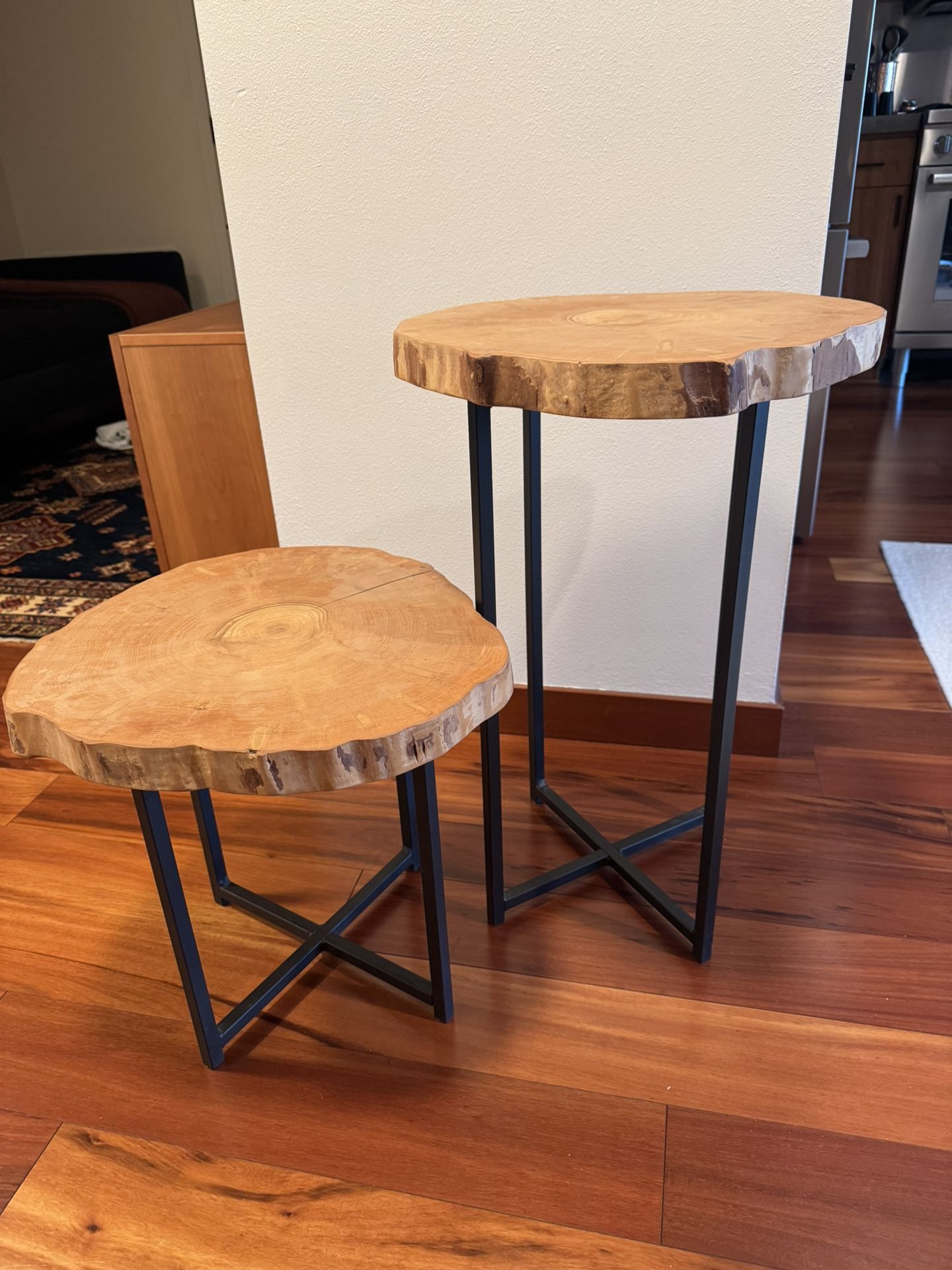 End Tables Made From Room and Board