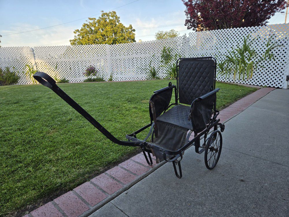 Vintage Antique Baby Buggie Stroller