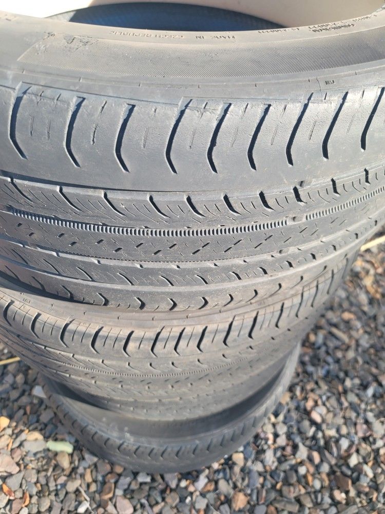 245/45/18 Used Set Of Continental Tires