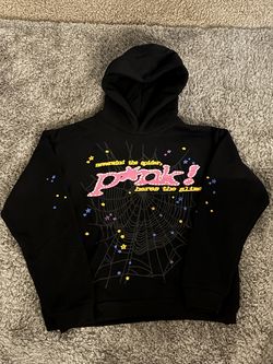 SPIDER HOODIE BEST OFFER BLACK PINK
