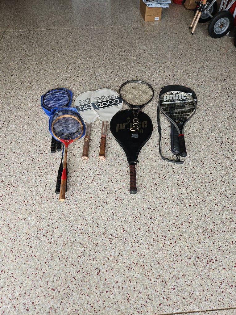 Tennis And Badminton Rackets