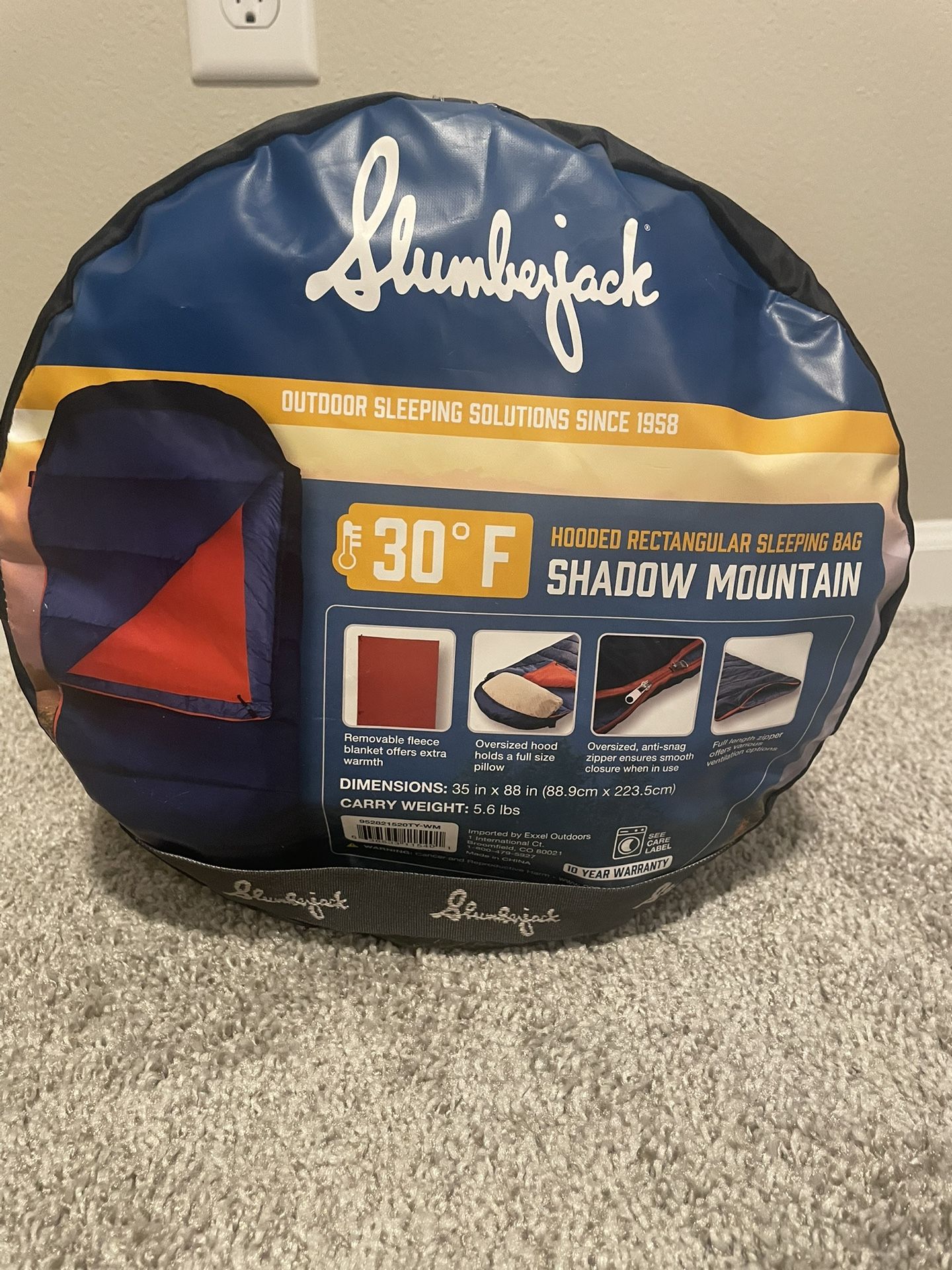 Slumberjack Sleeping Bag (NEW)