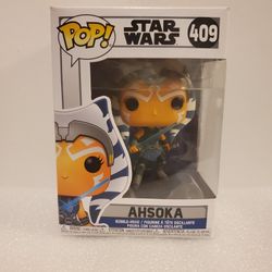 Funko POP Vinyl Star Wars AHSOKA TANO #409 Collectible Figure NEW