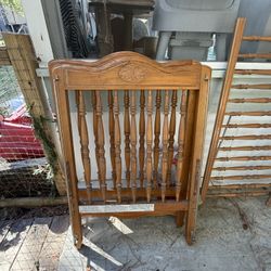 FREE Crib Head Board And Foot Board And Side Rails For Crafts