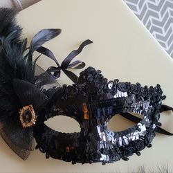 Couple Mask set for Masquerade - 3pc new