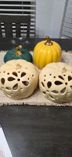 Ceramic Pumpkins