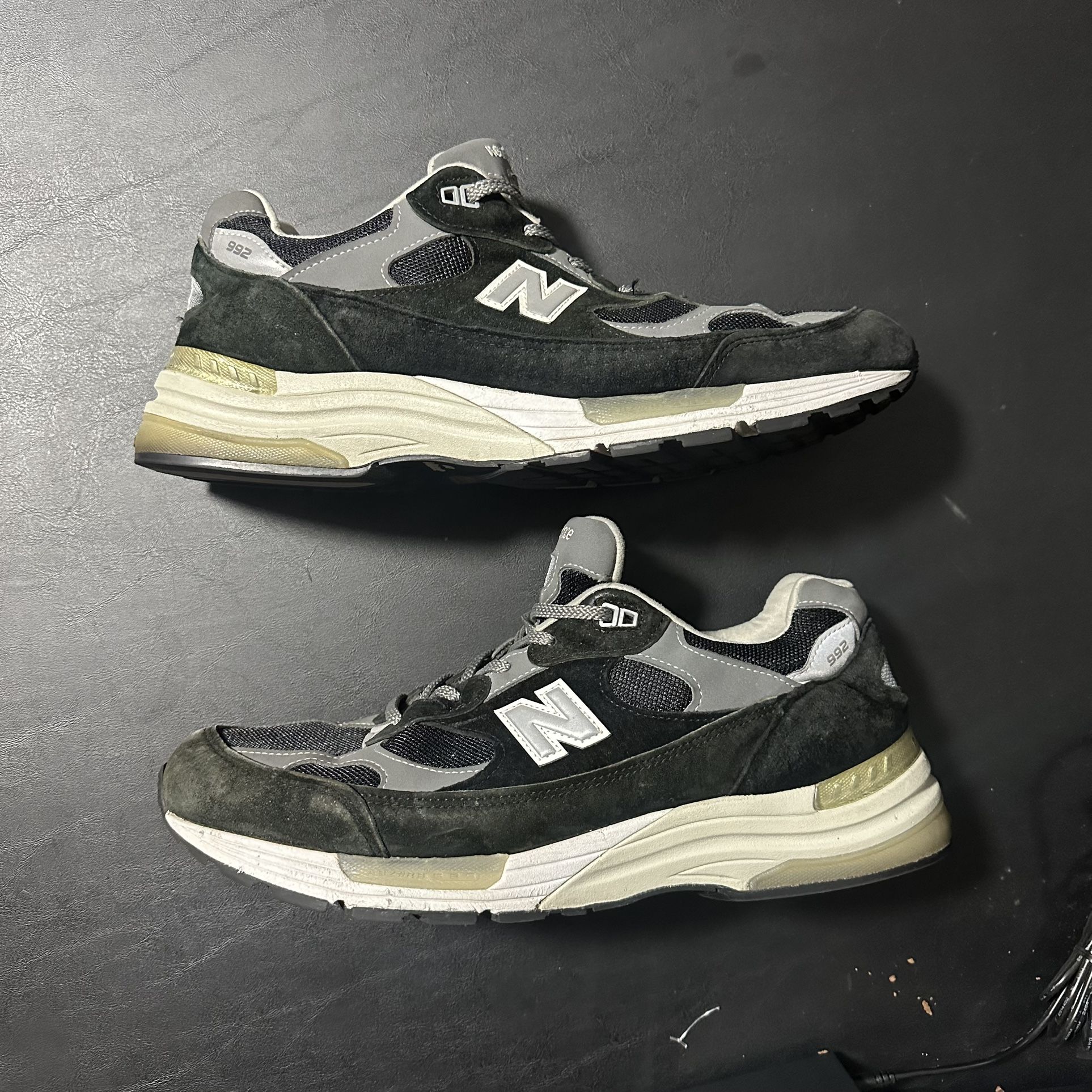 New Balance 992 Black 2021 Kith jjjjound Runnin Trainer USA Made 