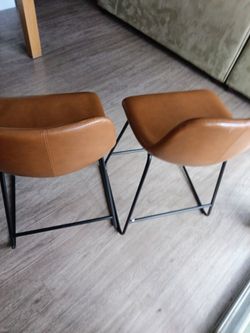 Brown chairs