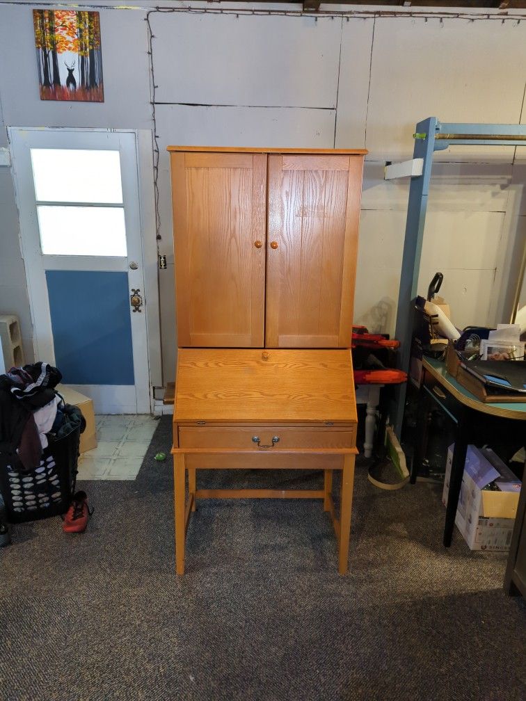 Wood Computer Desk