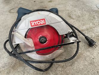 Ryobi Corded 7 1/4inch Circular Saw CSB124 Model With Blade And Guide - Works Perfectly