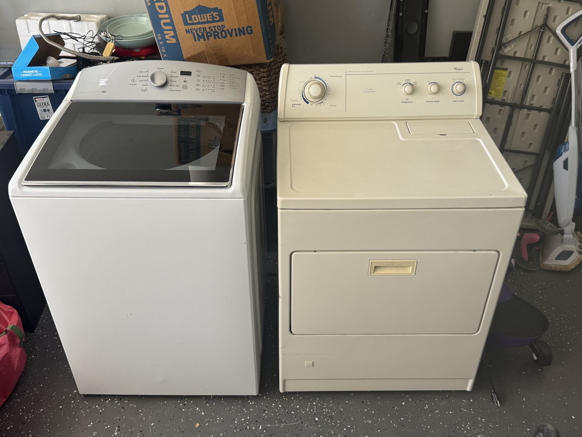 Washer & Dryer Set - Super Capacity - Make and Offer - Motivated to Sell